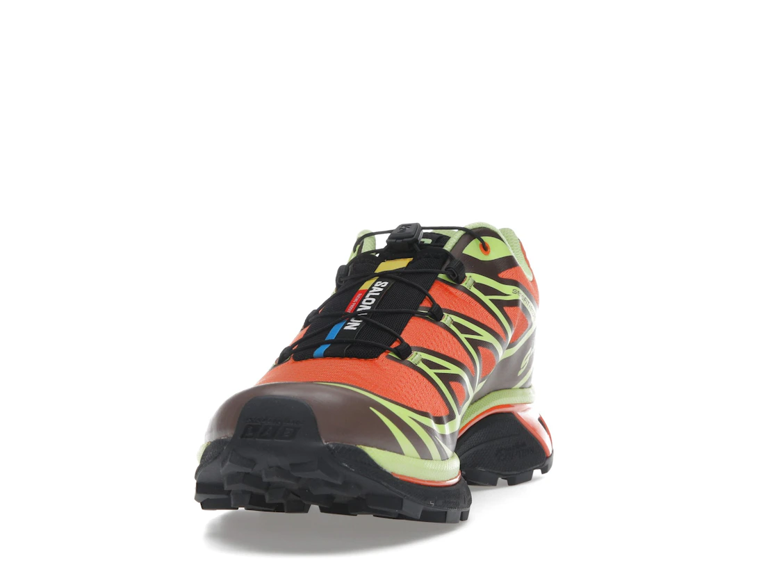 Salomon XT-6 Red Orange Sharp Green