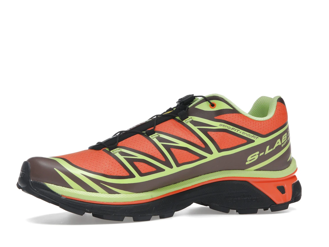 Salomon XT-6 Red Orange Sharp Green