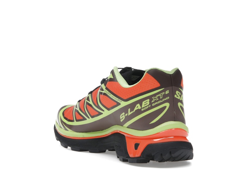 Salomon XT-6 Red Orange Sharp Green