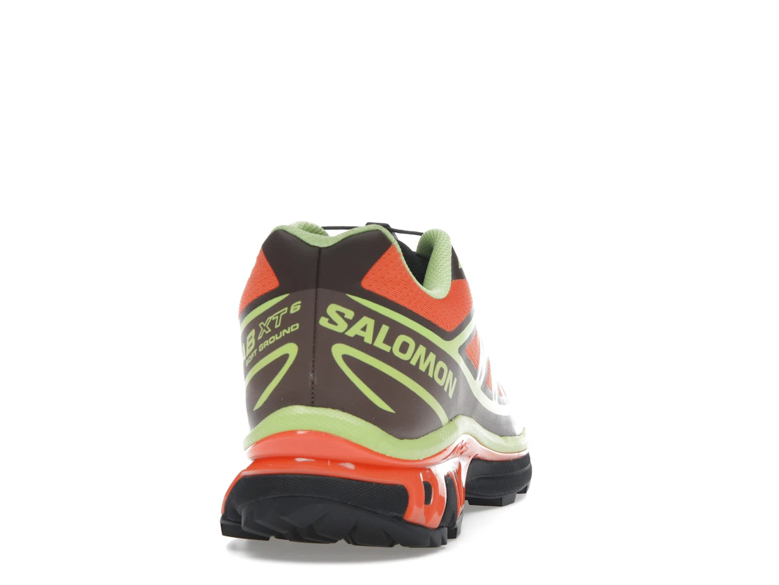 Salomon XT-6 Red Orange Sharp Green