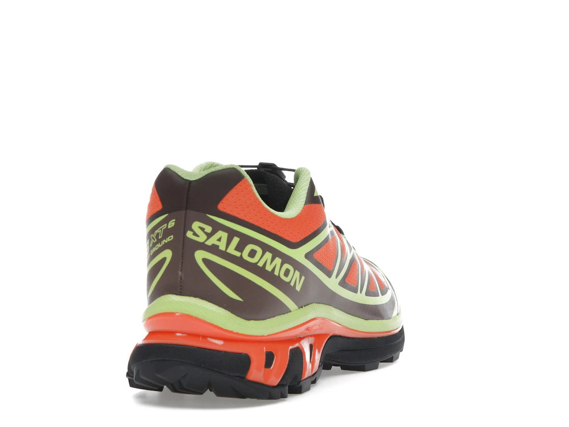 Salomon XT-6 Red Orange Sharp Green