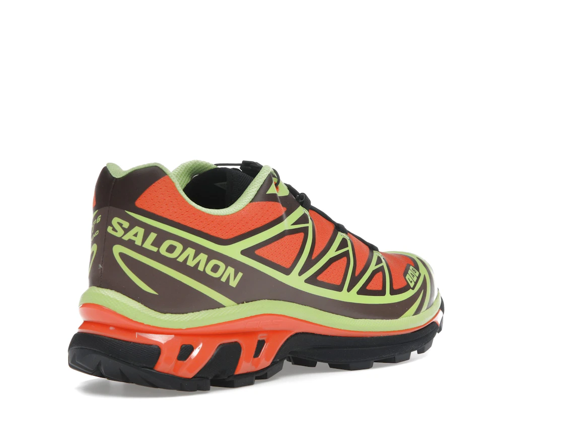 Salomon XT-6 Red Orange Sharp Green