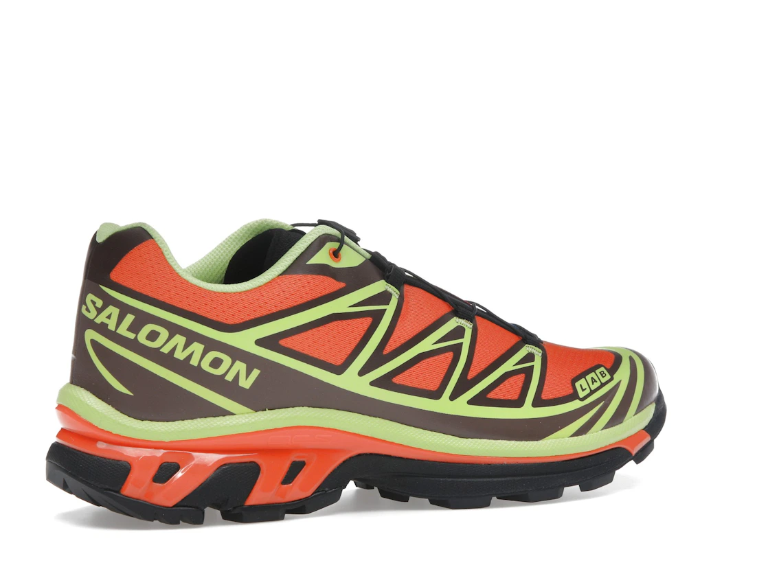 Salomon XT-6 Red Orange Sharp Green