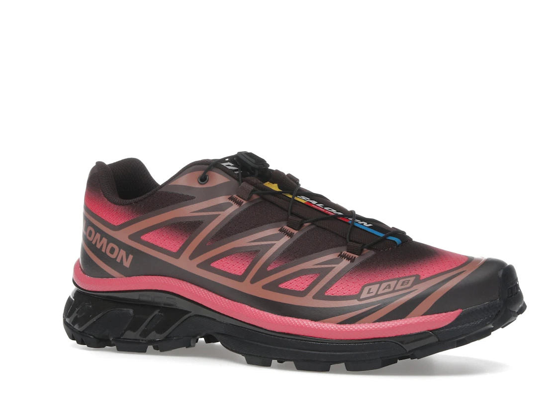 Salomon XT-6 Skyline Black Coffee Rouge Red