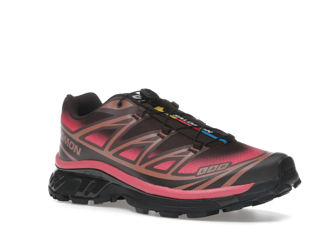 Salomon XT-6 Skyline Black Coffee Rouge Red
