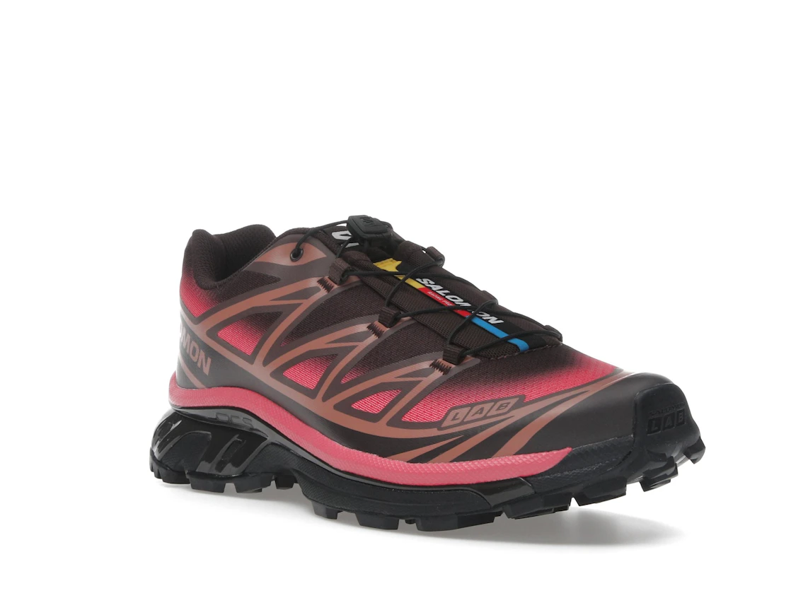 Salomon XT-6 Skyline Black Coffee Rouge Red