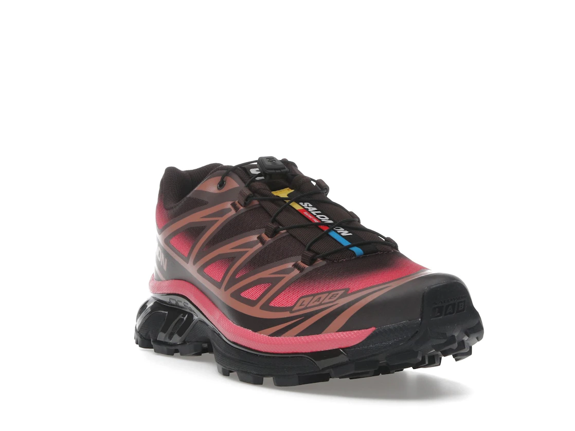 Salomon XT-6 Skyline Black Coffee Rouge Red