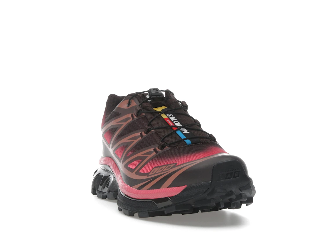 Salomon XT-6 Skyline Black Coffee Rouge Red