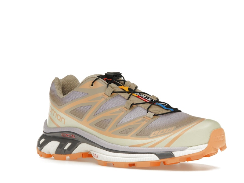 Salomon XT-6 Skyline White Pepper Peach Quartz
