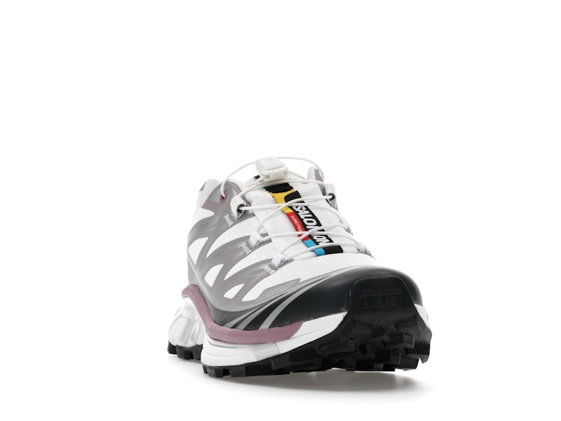 Salomon XT-6 White Black Dusky Orchid