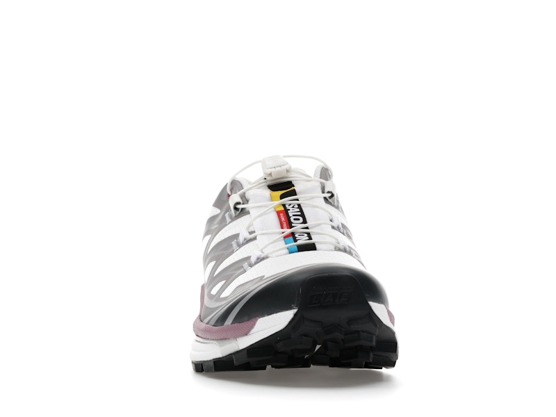 Salomon XT-6 White Black Dusky Orchid