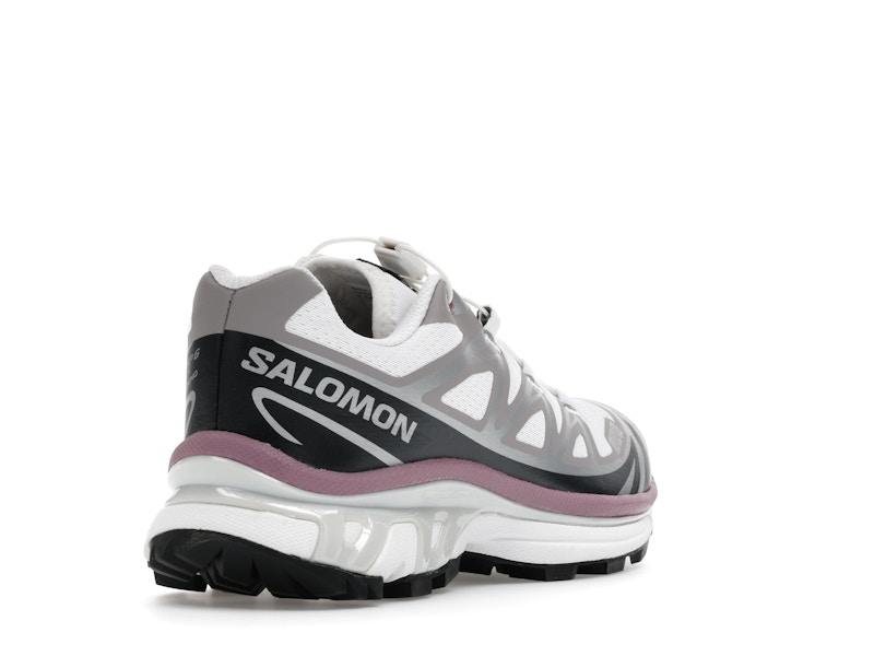Salomon XT-6 White Black Dusky Orchid