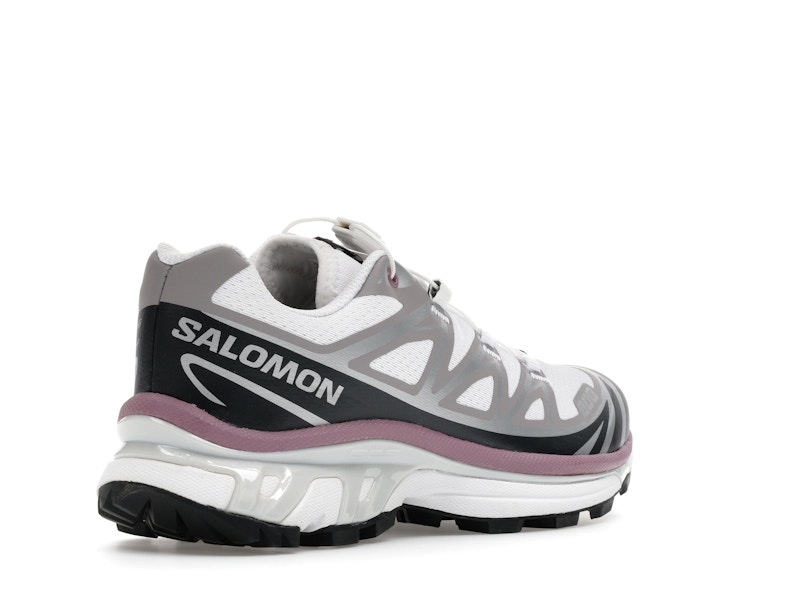 Salomon XT-6 White Black Dusky Orchid