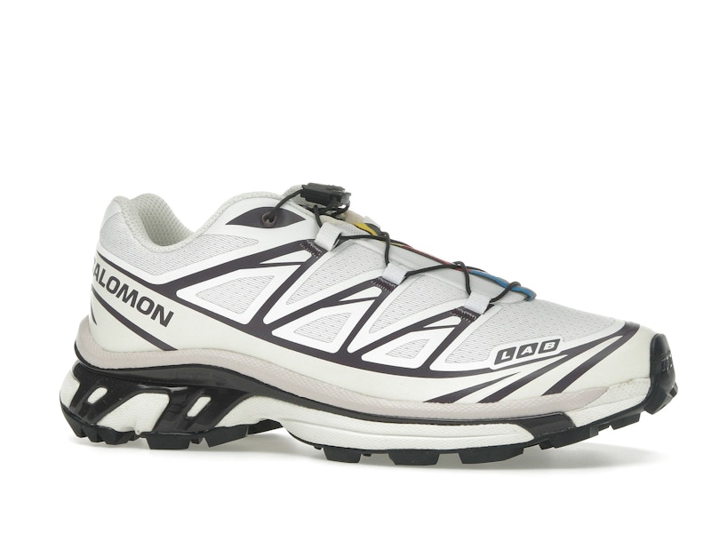Salomon XT-6 White Vanilla Ice Plum