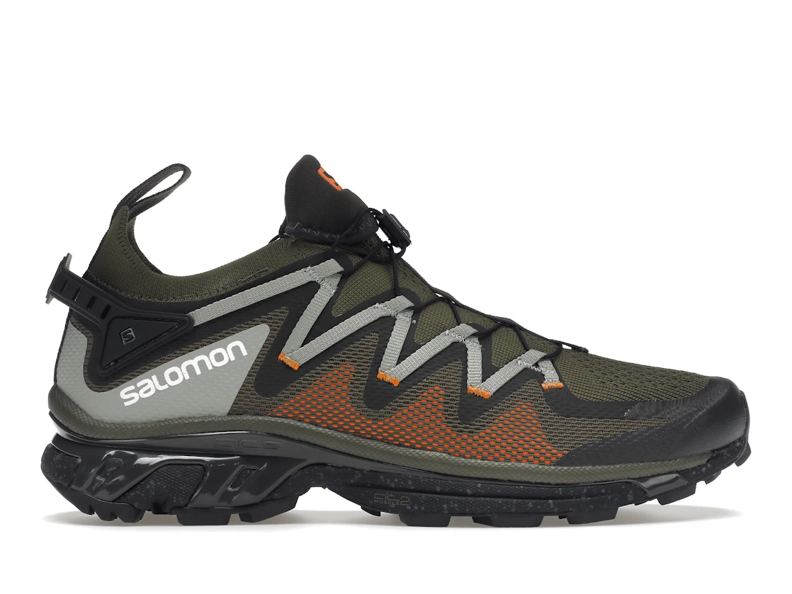 Salomon XT-Rush Olive Night Vibrant Orange