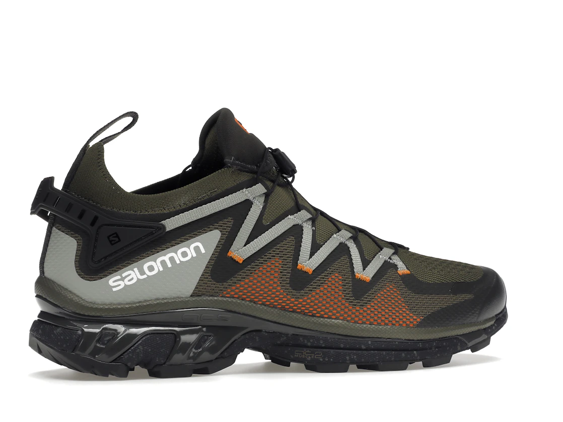 Salomon XT-Rush Olive Night Vibrant Orange