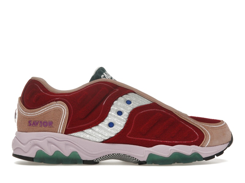 Saucony Matrix Jae Tips No Shoes In The House Burgundy Men s S70922 1 US