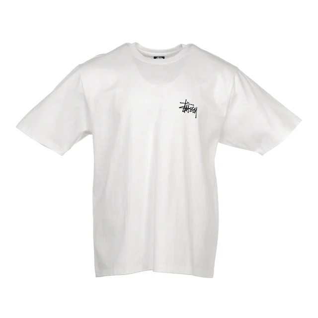 T-Shirt Stüssy Basic weiß 0