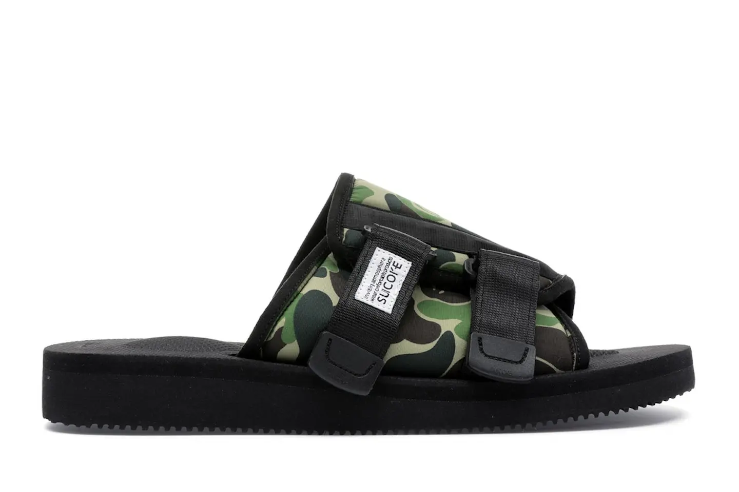 Suicoke x Bape ABC Kaw-Ape Black Men's - Sneakers - US