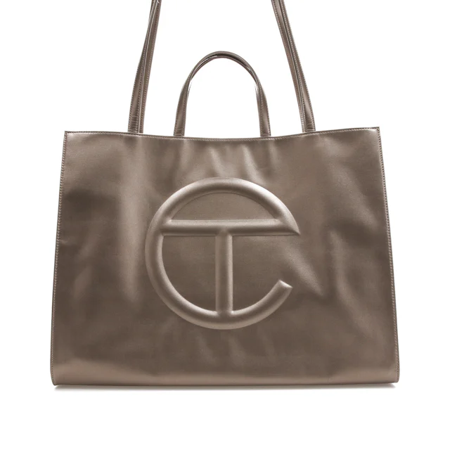 Telfar Shopping Bag Large Bronze 0