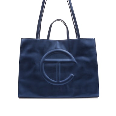 Telfar Bolsa de la Compra Cobalto Grande 0