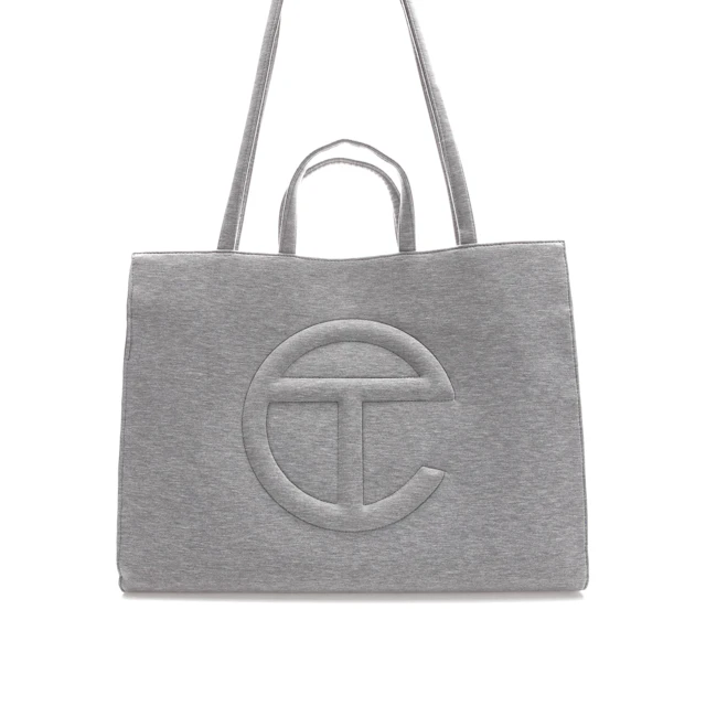 Telfar x UGG Fleece Shopping Bag Large Heather Grey in Fleece/Cotton - MX