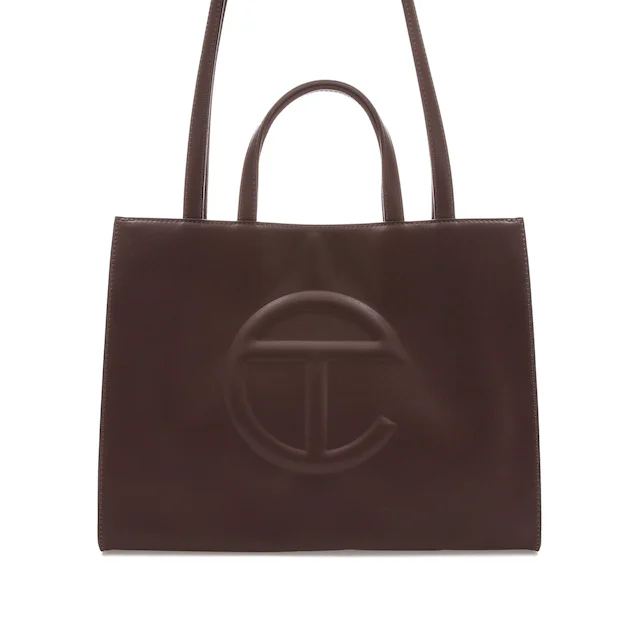 Telfar 中型購物袋巧克力色 0