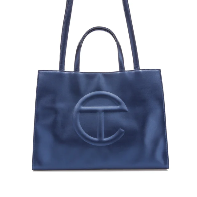 Dark blue telfar Clearance