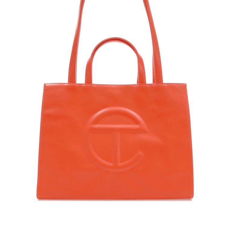 Telfar Shopping Bag Medium Orange 0