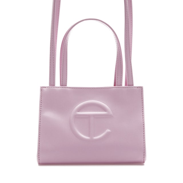 My first ever Telfar Bag in Bubblegum Pink!!! I love this bag!! : r/Telfar