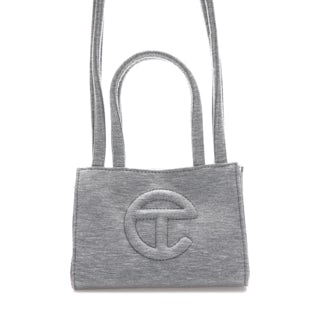 Telfar x UGG Fleece Shopping Bag Small Heather Grey in Fleece