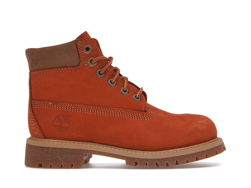 Burnt orange timberlands clearance