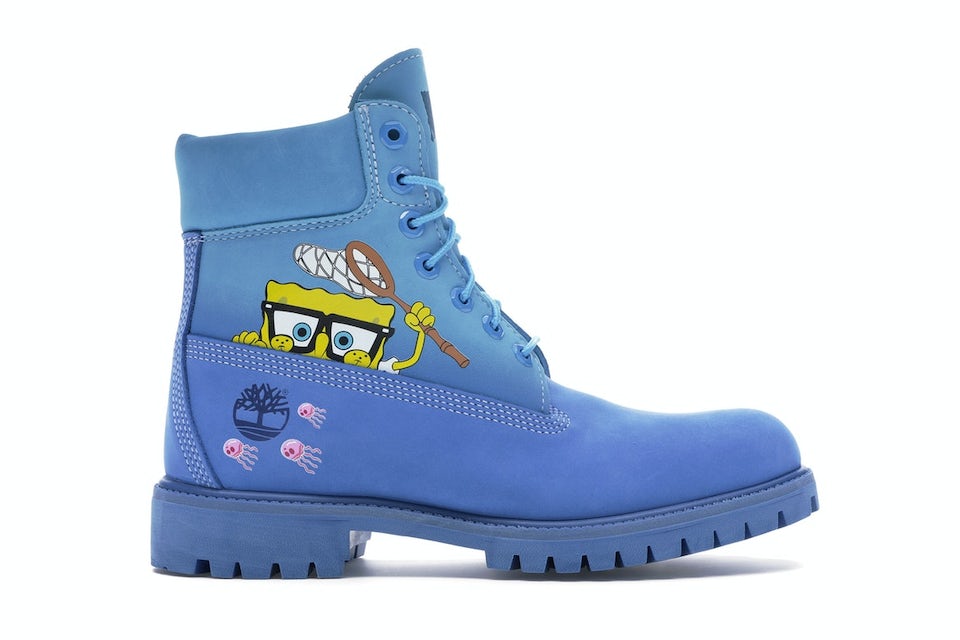 Timberland 6" Boot Spongebob Blue Men's - TB0A22T4