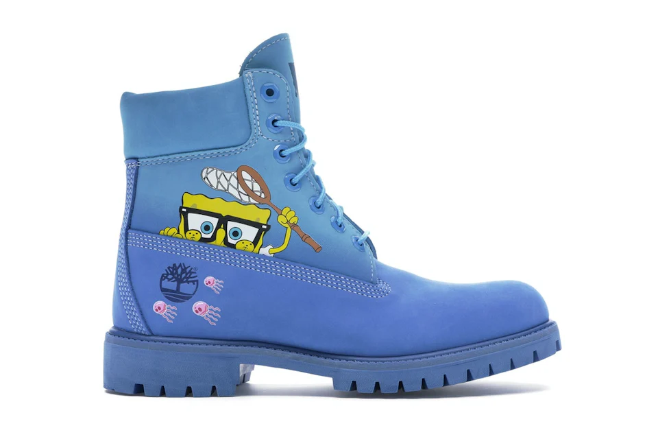 Timberland 6" Boot Spongebob Blue 0
