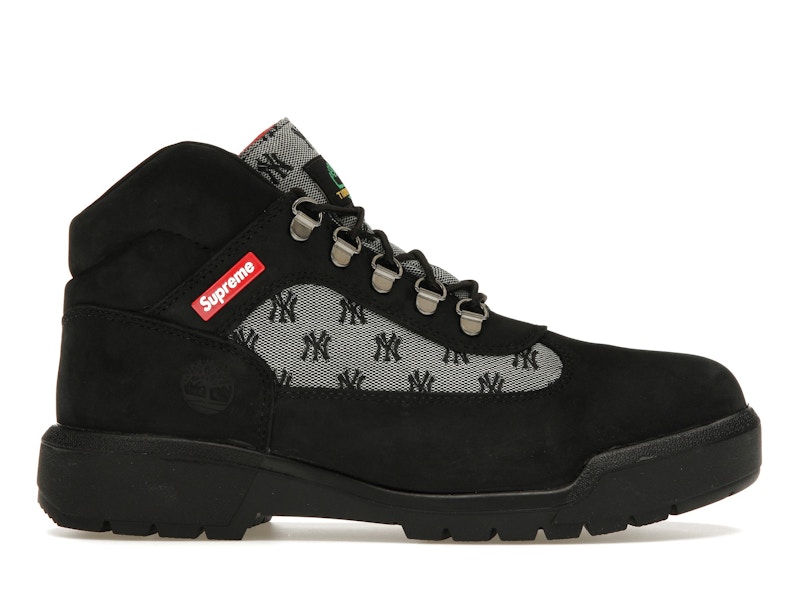 ゼニス新作モデル Field Timberland Boot Men's Black Yankees York New Supreme 靴