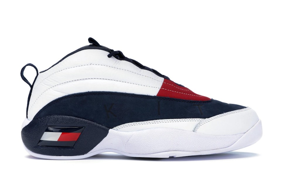 Tommy Hilfiger Skew Lux Basketball Sneaker Kith White - Blue