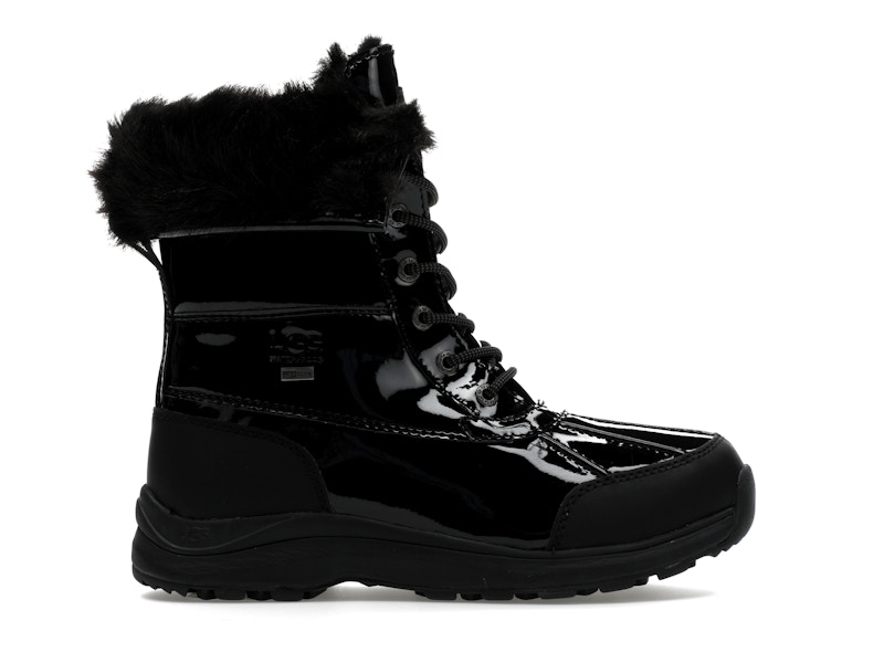 UGG Adirondack III Patent Boot Black Women s 1132991 BLK US