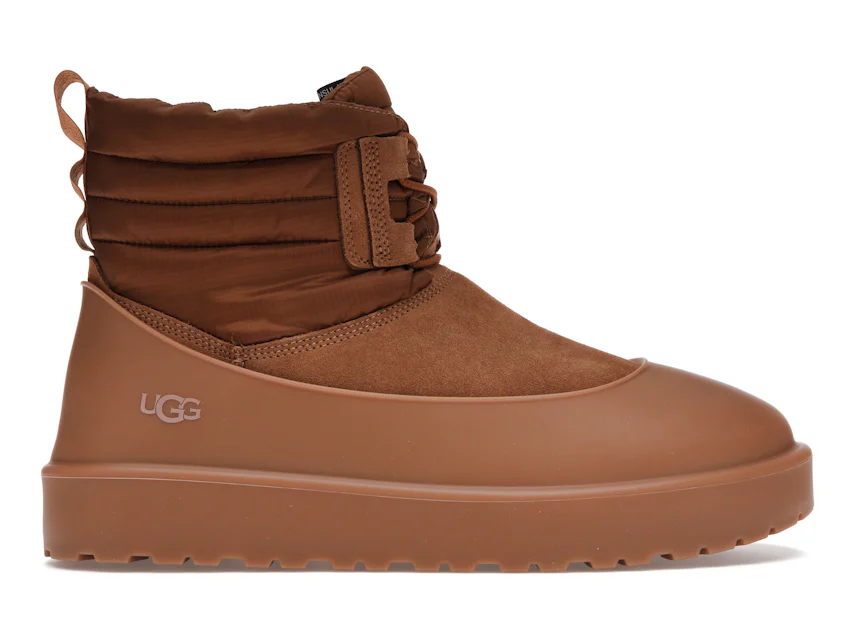 UGG Classic Mini Lace-Up Weather Boot Chestnut Men's - 1120849-CHE - US