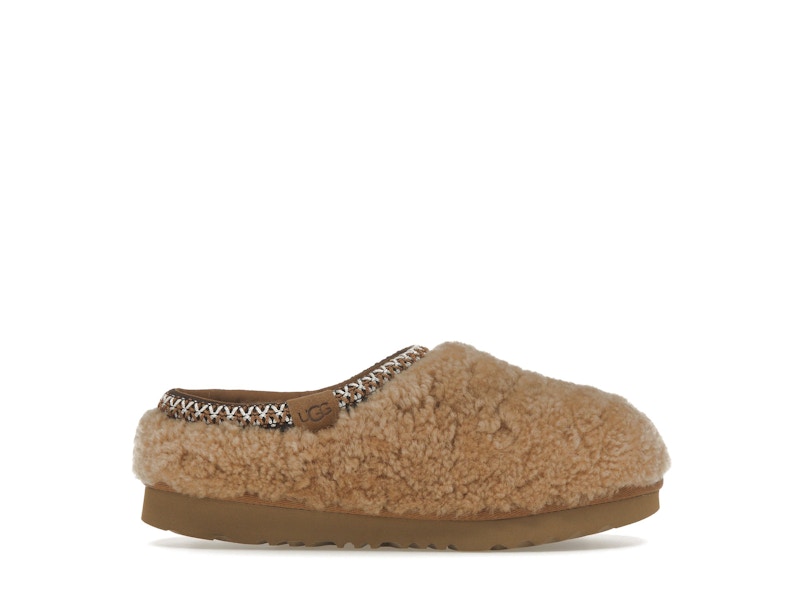 UGG Tasman Maxi Curly Slipper Chestnut (Kids) - 1158256K-CHE