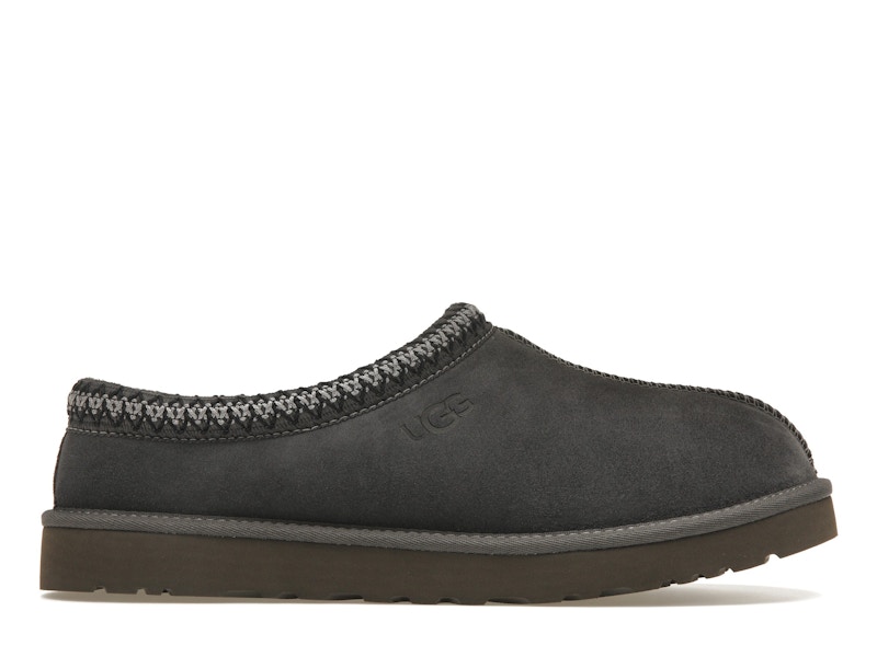 Black and grey ugg slippers shop