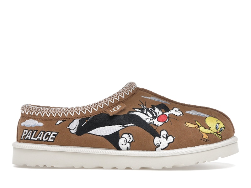 靴 PALACE UGG LOONEY TUNES TASMAN US9 UGG Tasman Slipper Palace x Looney Tunes Chestnut メンズ - 1181910
