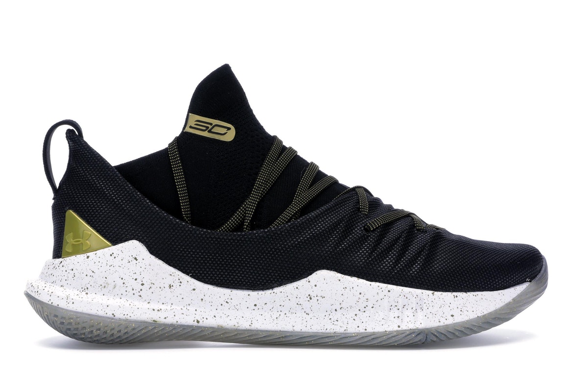 Under Armour Curry 5 Black Gold 