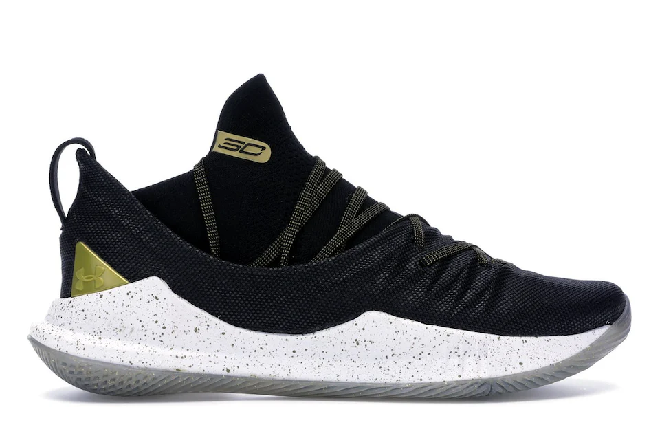 Under Armour Curry 5 Black Gold 0