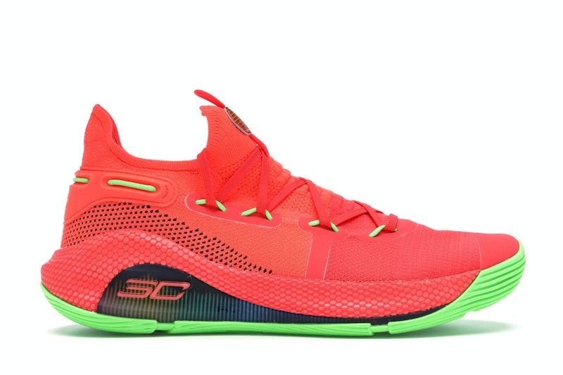 Under armour curry cheap 6 mens orange