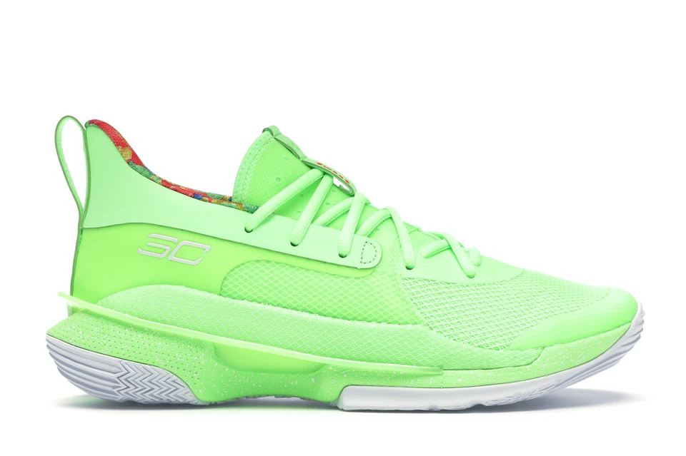 Under Armour Curry 7 Sour Patch Kids Lime 0