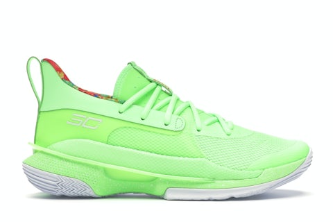 Curry Sour Stephen Curry Shoes Kids Green Under Armour Curry Sour