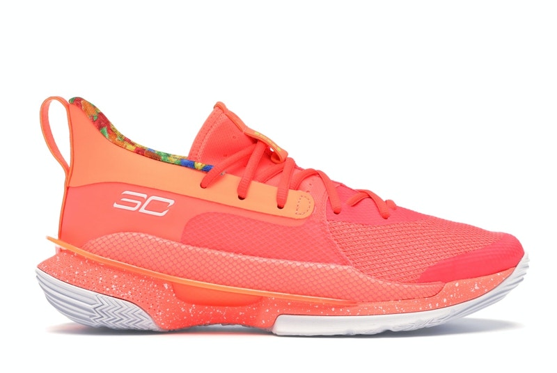 Under armour curry 5 cheap kids orange