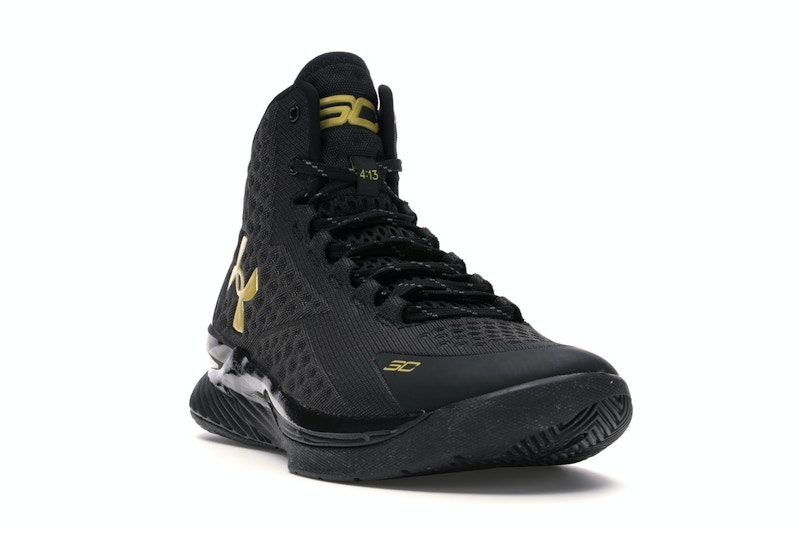 Curry 1 black and gold Clearance