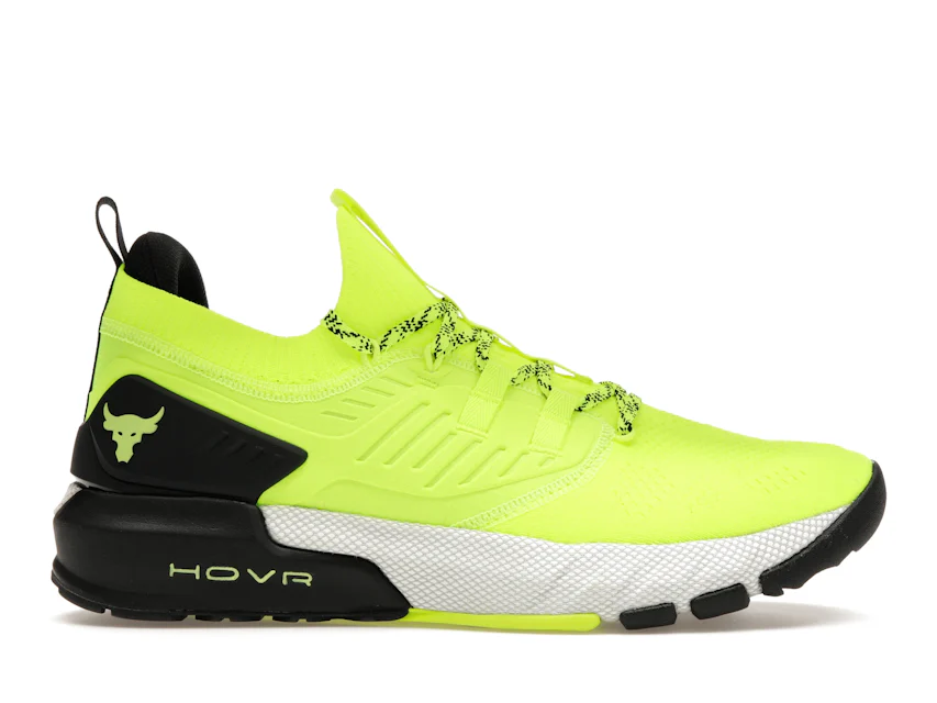 Under Armour Project Rock 3 High Vis Yellow Black 0