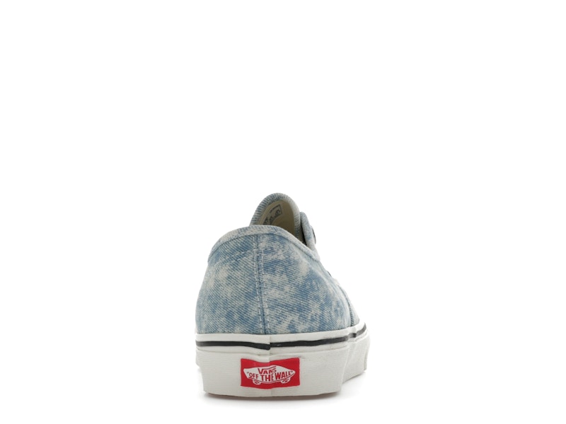Vans Authentic Denim Destroy Washed Blue - 360° view 28